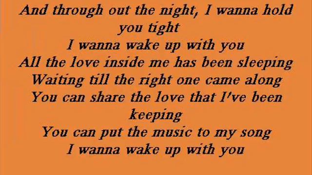 Boris Gardiner - I Want To Wake With You.wmv