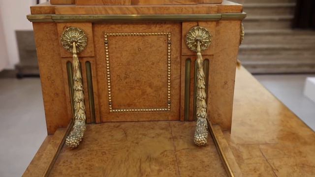 An Imperial Writing Desk By David Roentgen - Round View