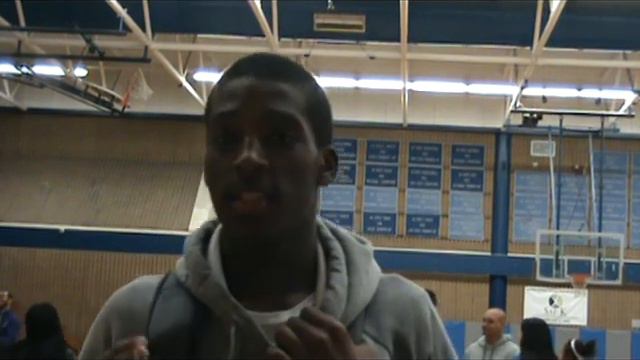 Post Game Interview With Sumner Academy Sabres Derek Sykes