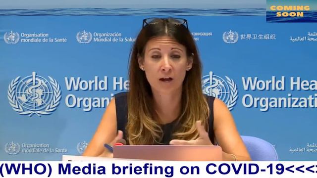 Dr Maria D Van Kerkhove, Head Of The Emerging Diseases & Zoonoses Unit, WHO