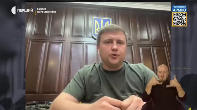 Віталій Коваль в ефірі всеукраїнського телемарафону. 26.06.2022