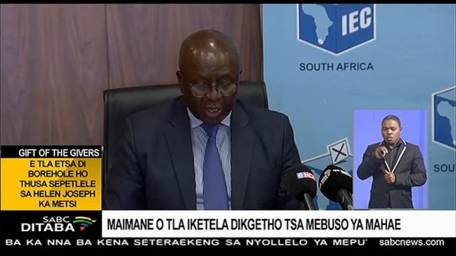 Maimane O Tla Iketela Dikgetho Tsa Mebuso Ya Mahae