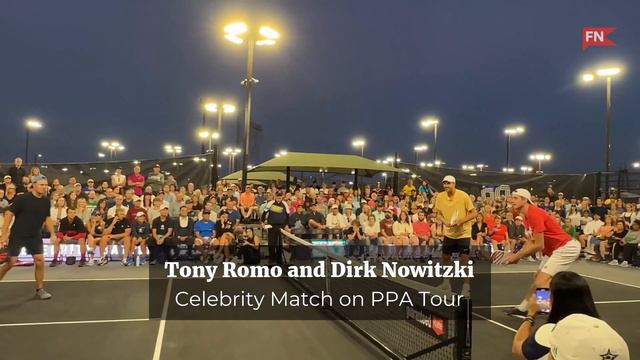 Tony Romo Vs Dirk Nowitzki Pickleball Battle @BetterPickleball @MajorLeaguePickleball