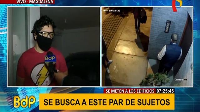 Magdalena: Buscan Identificar A Delincuentes Que Intentaron Robar En Edificio