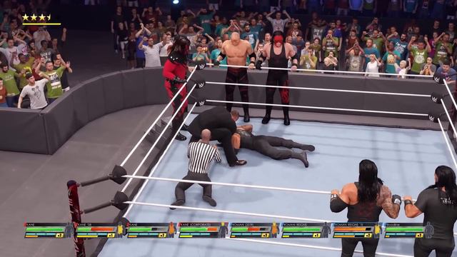 Can 4 Different Roman Reigns Defeat 4 Different Kane WWE 2K22