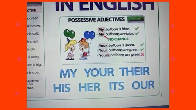 Clase De Ingles Uso De Whose And  Possessive Adjetives 📍😄