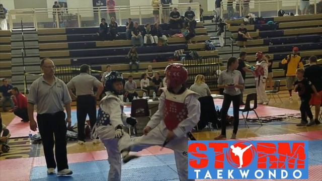 2016 Storm At Livintston TKDSCORE Open Highlights Hayden And Eric