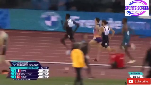 Final - Men's 800M Final Zurich Diamond League 2022 - Emmanuel KORIR