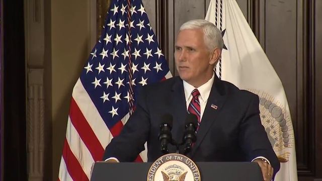 VP Pence, Veterans Affairs Secretary David Shulkin Host Honor Flight Veterans From Lafayette, IN