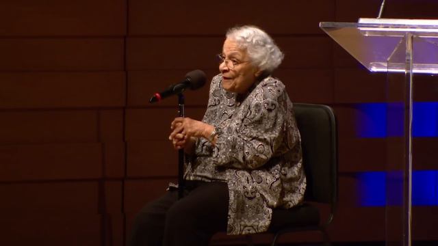 Sister Of Viola Desmond Delivers Punchy Speech