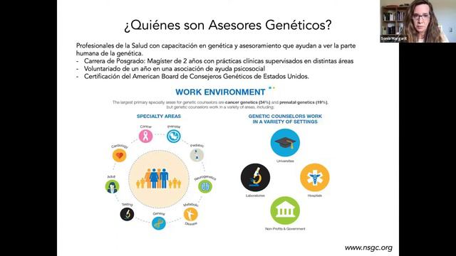 2° Webinar Medicina De Precisión | Ms. Sonia Margarit