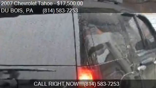 2007 Chevrolet Tahoe  For Sale In DU BOIS, PA 15801 At ROYER