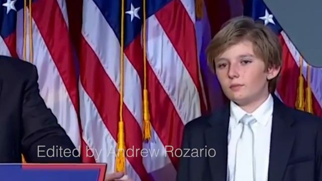 Trump's Sleepy Son Barron