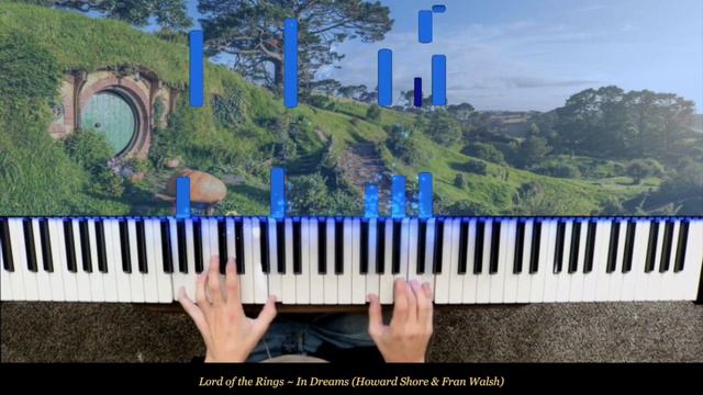 Lord Of The Rings Piano Cover - In Dreams (Fran Walsh & Howard Shore)
