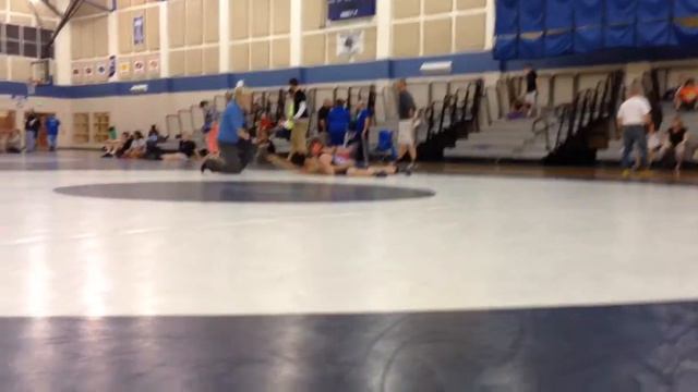 Brayden Palmer (Buccaneers Wrestling) Vs Jared Diep (Indiana Pride) - 2014 Grizzly Ironman Greco
