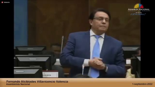 ASAMBLEÍSTA FERNANDO VILLAVICENCIO LE DA CON TODO A MASHI RAFAEL Y BANCADA DE UNES
