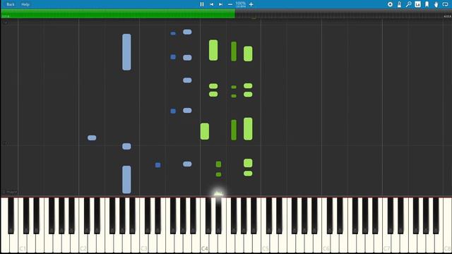 Elliott Smith - Waltz #2 Piano Synthesia