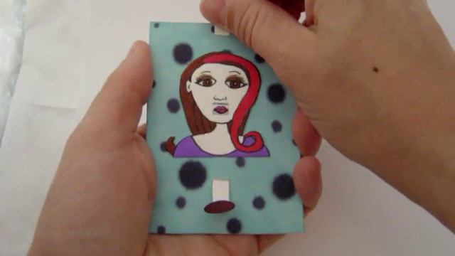 What Lips Can Say, An Interactive ACEO By Lea Keohane