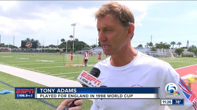Tony Adams (soccer Camp)
