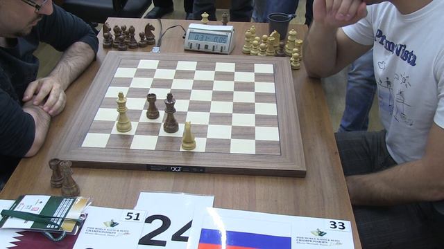 2013-06-10 GM Al-Sayed Mohammed - GM Riazantsev ENDGAME BLITZ World Championship