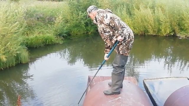 Ловим Карася пауком.