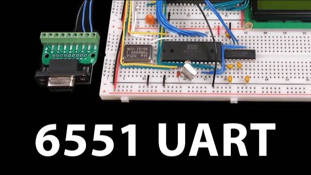 RS232 Interface With The 6551 UART