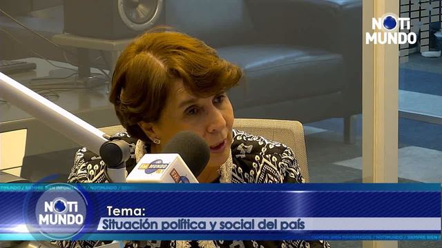 NotiMUndo - Rosalia Arteaga, Situación Política Y Social Del País