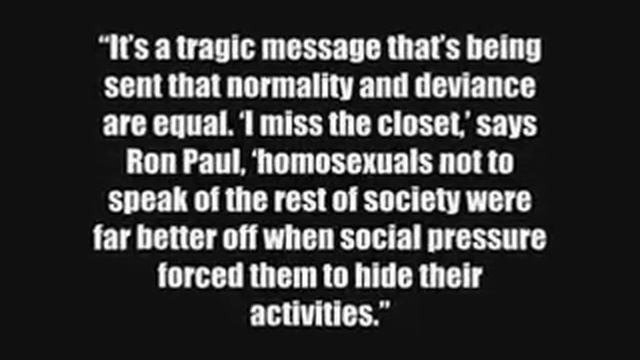 AWAKE! Bad Doctor Ron Paul?