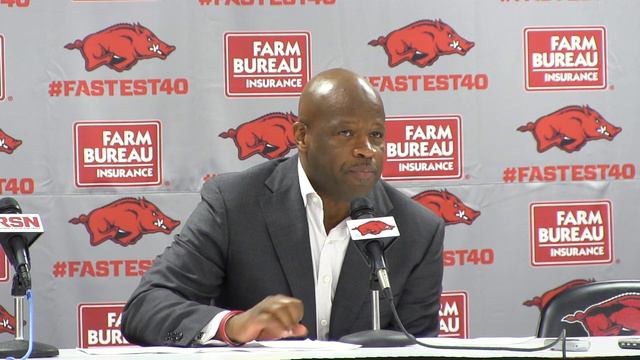 Mike Anderson Recaps Texas, Previews Hogs' Home Opener