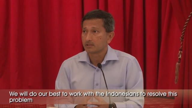 Press Conference On Haze - Min Vivian Balakrishnan On Addressing Cause Of Haze (20 Jun 2013)