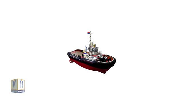 Damen ASD Tug 2810 For Louis Meyer Christened