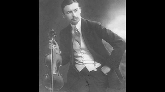 Franz Von Vecsey Plays Reger : Maria Wiegenlied