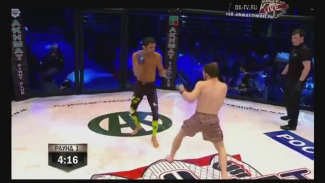 Магомед Бибулатов Vs Эдуардо Фелипэ 14 03 2015