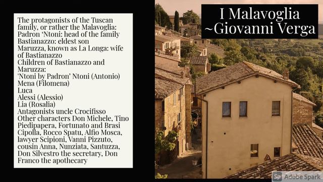 I Malavoglia By Giovanni Verga (Summary Of The Novel)
