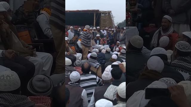 Suman Pokhrel And Samim Miyan Ansari Ji In Janjar Saptari Ijtama