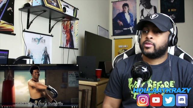 Michael Jordan Vs Muhammad Ali | Epic Rap Battles Of History | Reaction