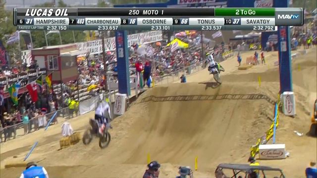 Glen Helen 250 Moto 1: Webb And A. Martin Battle In Final Laps