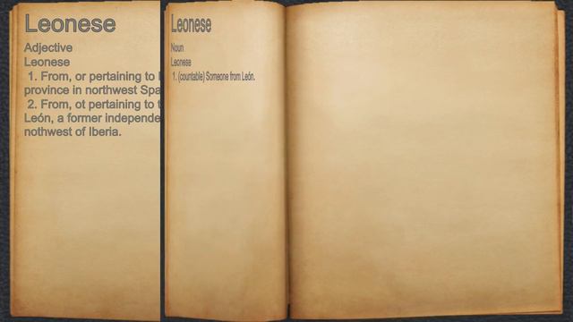 What Does Leonese Mean?