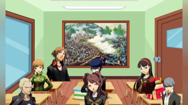 Time To Make History But It's Just Random Memes. (Persona 4 Golden)