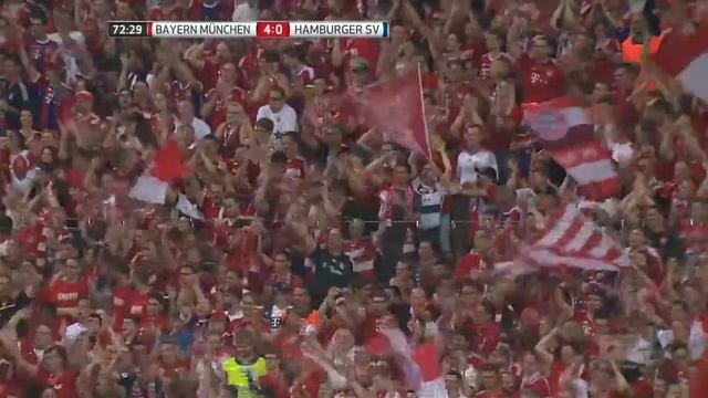 1 тур Бундеслига Бавария   Гамбург 5 0 Гол Мюллер 2 гол