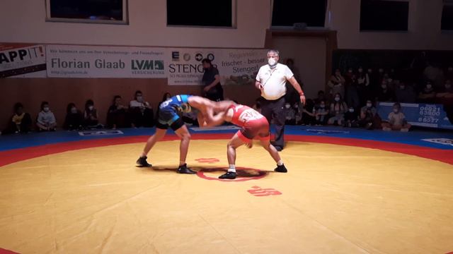 17.09.2021 RWG Vs SC Großostheim - 75kg Freistil: Ali Can Cakici Vs Gleb Yermolayev