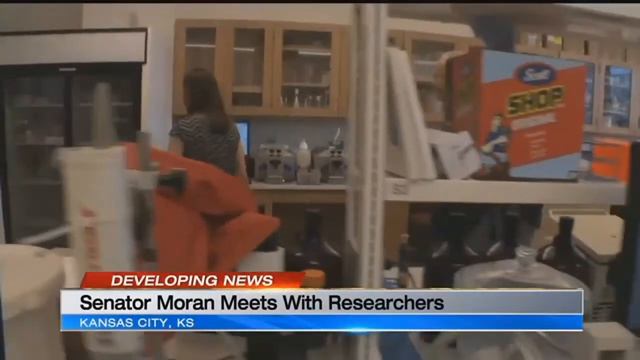 Sen. Jerry Moran Meets With University Of Kansas Medical Center Researchers