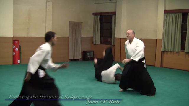 Aikido, Taninzugake Ryotedori Kokyu-nage, Juan María Ruiz