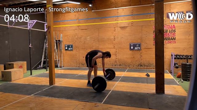 Ignacio  Laporte Wod 1 Categoría Básico Strongfit Games 2020