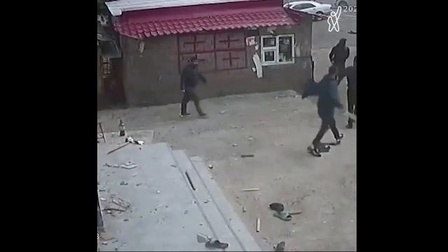 Svans (Georgians) Attack Azerbaijani Restaurant In Dmanisi, Georgia
