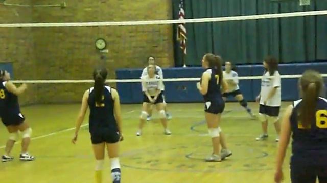 Alison Lee Is Playing Volleyball