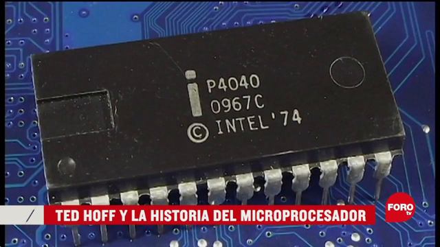 El Microprocesador De Ted Hoff - Fractal