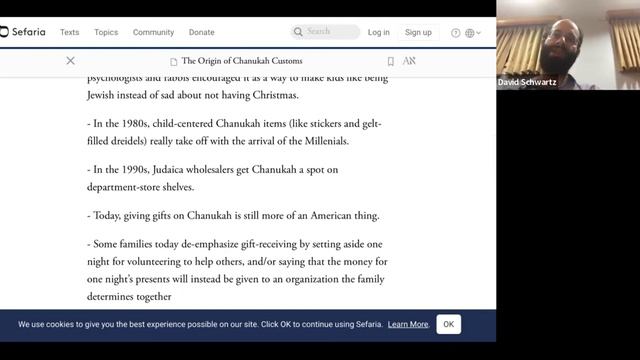 Monday Evening Learning: The Origin Of Chanukah Customs (11/29/21)