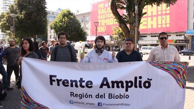 Lanzamiento Frente Amplio BioBio. Nicolas Reyes. Partido Pirata @elfrente_amplio