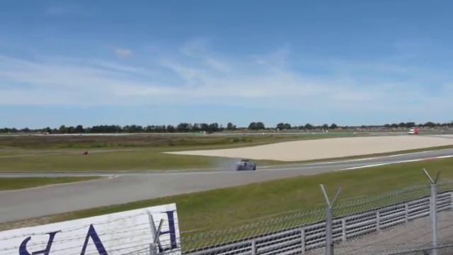 David Coulthard Tijdens Zijn Demo Op De Gamma Racing Day 2013